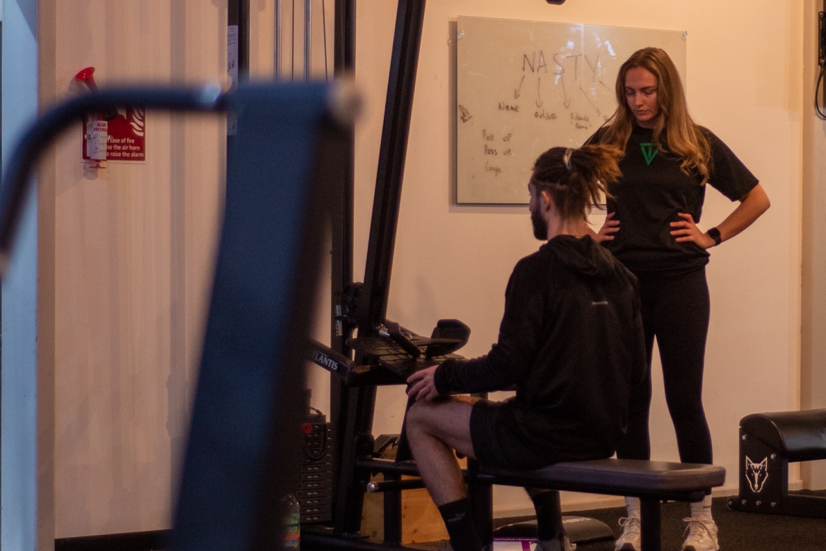 Gym instructing course delivered in person