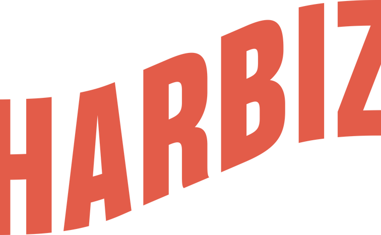 2 HARBIZ logotipo rojo
