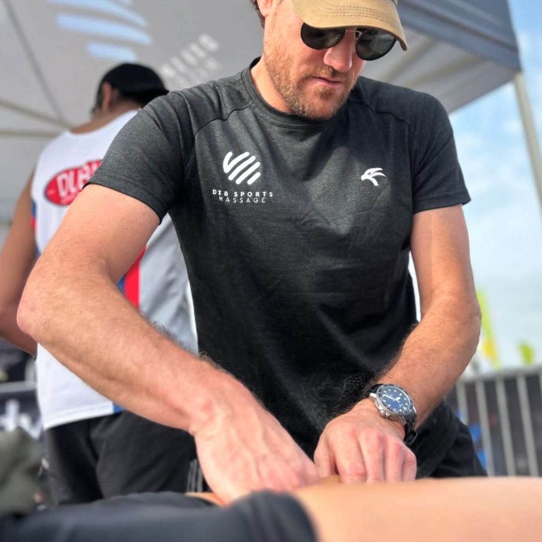 Pete Vector Training sports massage course Dubai